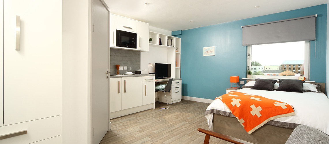 1 Bedroom Studio flat To Let in Shieldfield
